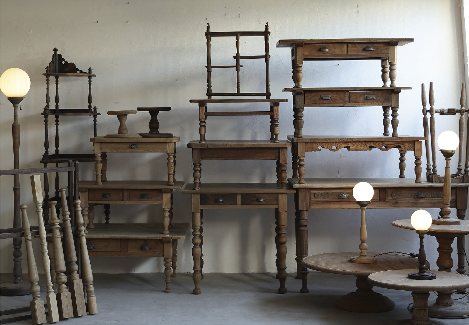 ろくろ脚に魅了されて